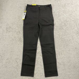 NEW Dalia Womens S Black Tummy Control Slim Fit Pants S
